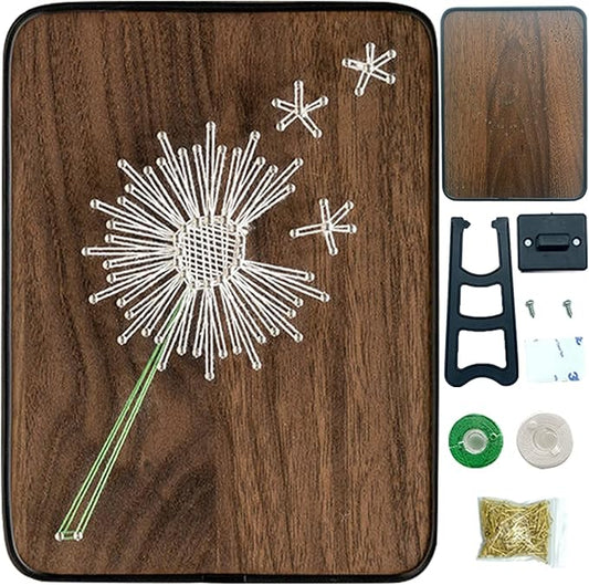 BAZIMA DIY String Art Kit for Beginner,Unique Gift, DIY Dandelion Craft Kit,Craft Kit for Holidays