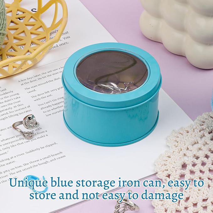 11 Pcs Crochet Ring, Adjustable Knitting Tension Rings, Finger Loop Yarn Rings Crochet Ring for Finger, Cat Guide Knitting Thimble, Faster Knitting Accessories for Mother Grandma