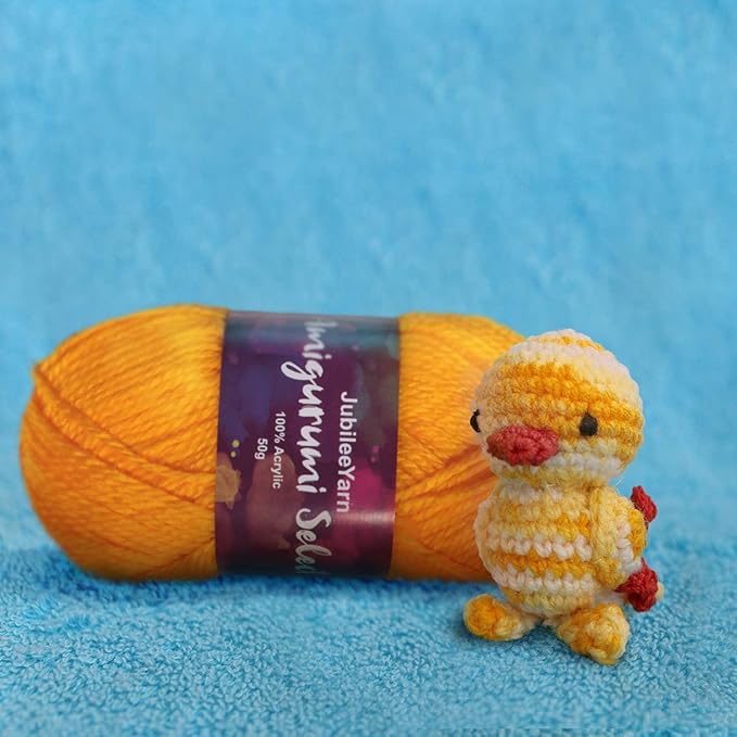 JubileeYarn Amigurumi Select Yarn - DK Acrylic - Shades of Brown - 4 Skeins