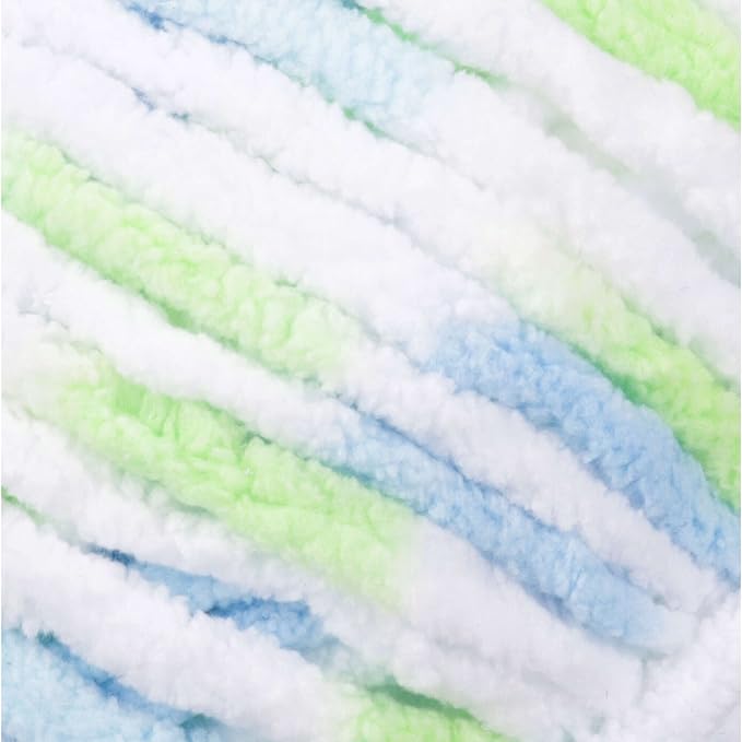 Bernat Baby Blanket Funny Prints Yarn - 2 Pack of 300g/10.5oz - Polyester - 6 Super Bulky - 220 Yards - Knitting/Crochet