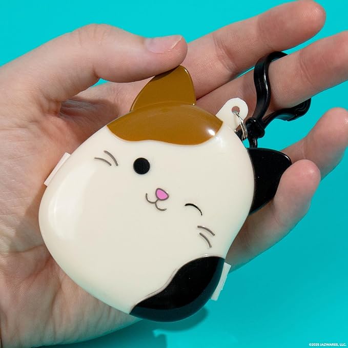Original Squishmallows Cam The Cat Bracelet Kit, Makes 3 Accessories, Fun Beads and Charms, Bonus Keychain, Friendship Jewelry Making Set, Gifts for Girls, Craft Kits, Arts and Crafts for Kids