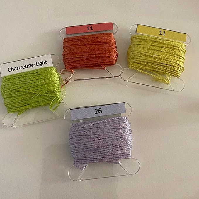 Clear Acrylic Embroidery Bobbins with Hole in Center,Clear Acrylic Thread Drops,Cross Stitch Tread Bobbins for Craft DIY Sewing Storage (20PCS)