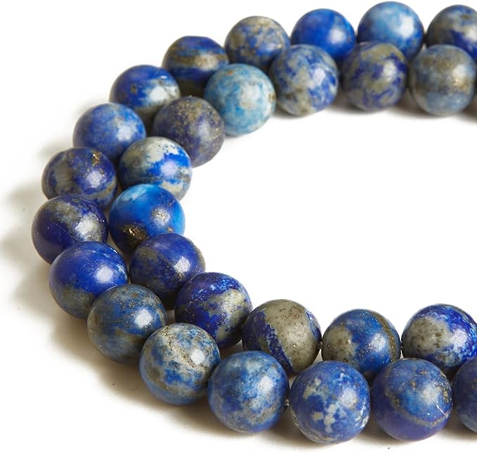 100pcs 10mm lapis lazuli beads natural gemstone beads round loose beads for jewelry making