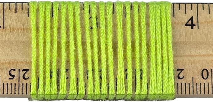 10-Pack of Yonkey Monkey 500 Grams Yarn - 70% Rayon derived from Bamboo, 30% Cotton - Imported (Subtle Green)