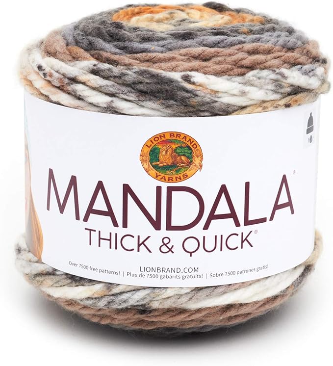 Lion Brand Yarn Mandala Thick & Quick yarn, Stairwell