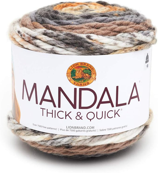 Lion Brand Yarn Mandala Thick & Quick yarn, Stairwell
