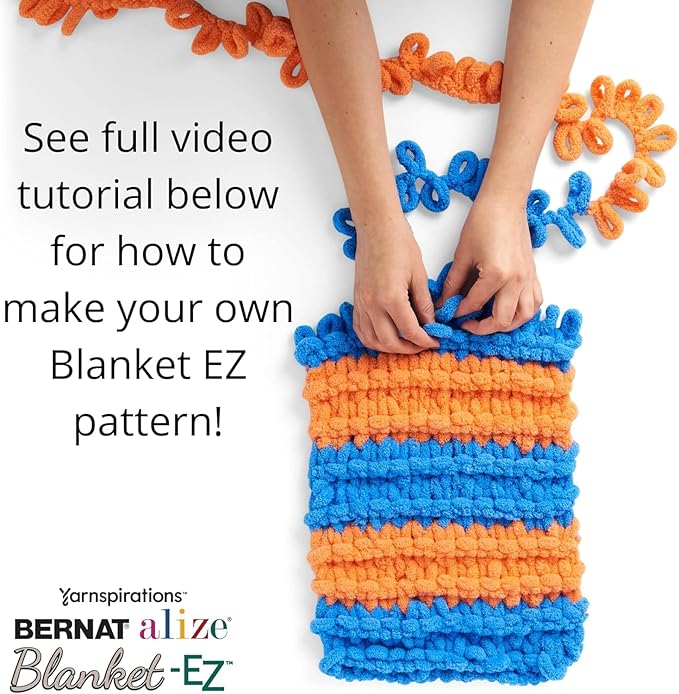 Bernat Alize Blanket-EZ Yarn, Cream