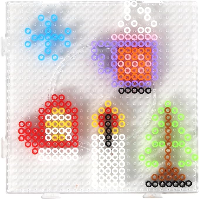 banchelle fuse beads melting beads refills for 5 mm fuse bead board, about 7000 pcs (green)