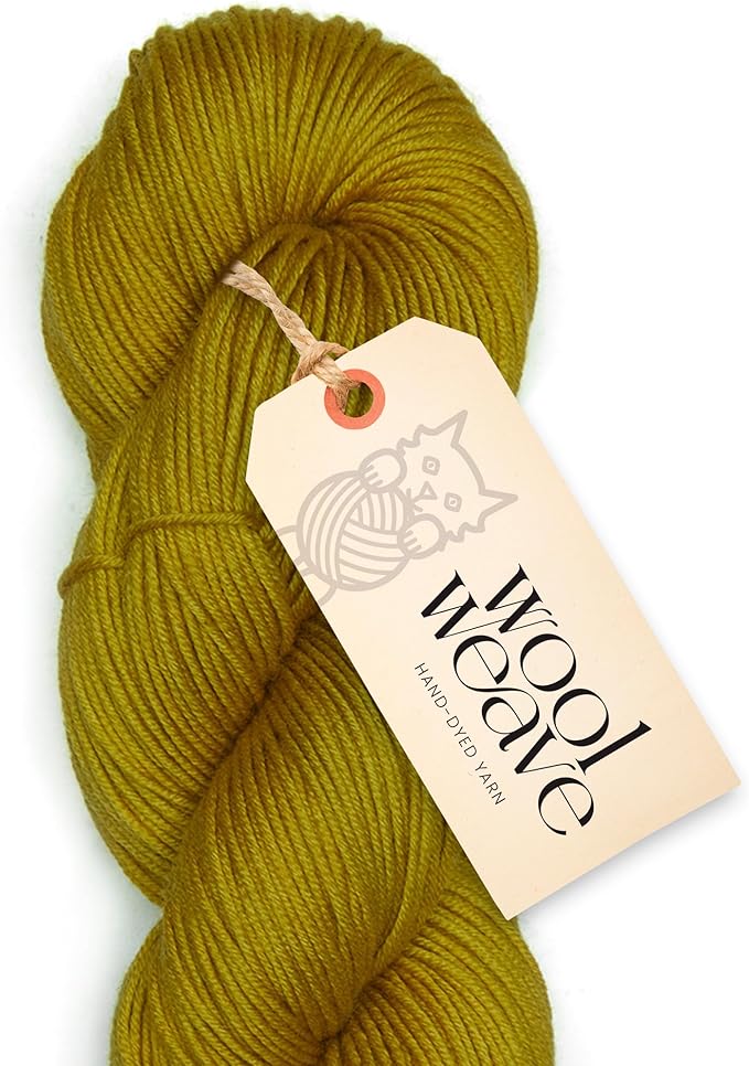 Superwash Merino Wool Yarn for Knitting & Crocheting - Hand Dyed, Luxurious & Soft Dk Weight, 100gr, 240 Yards - Merigold
