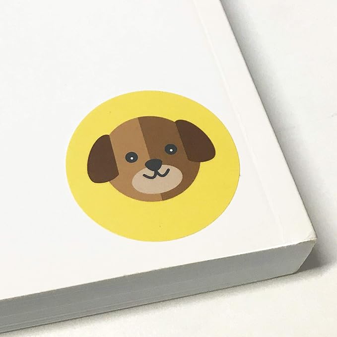 farm animal stickers for kids, 1.5" - 20 sheets, 200 stickers