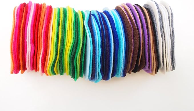 Playfully Ever After Mixed Color Assortment of Craft Felt Circles (3/4 Inch - 150pc)