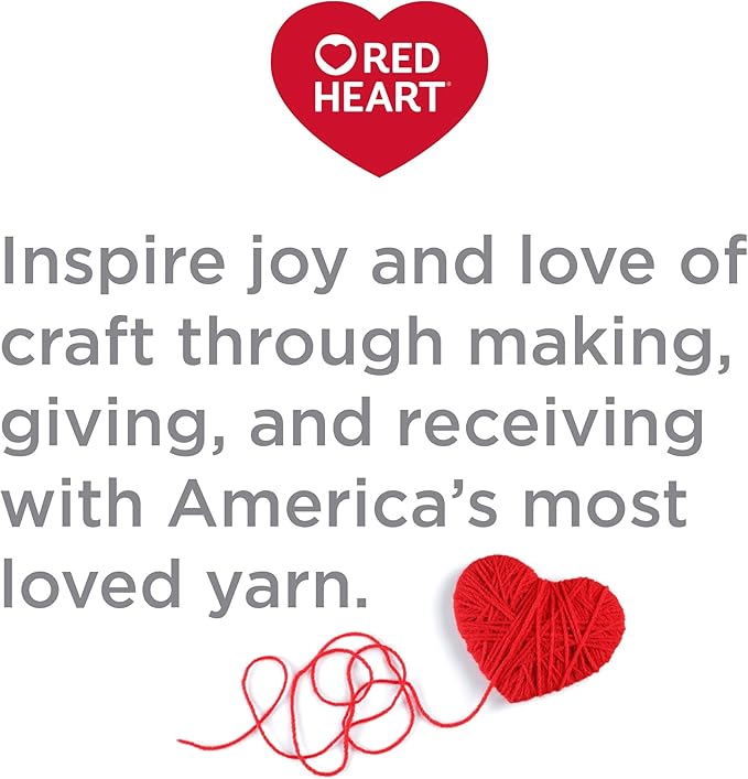 Red Heart Super Saver Yarn, 3 Pack, Buff Fleck 3 Count