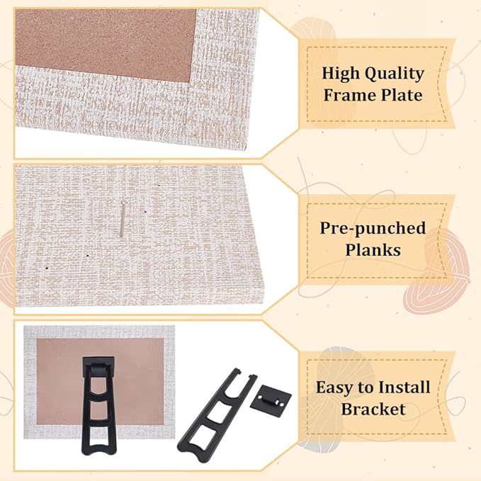 WEBEEDY DIY String Art Kit for Adults Beginners, Cute Sloth Animal Nail String Craft Kit, Include All Necessary Accessories and Frame for Christmas Mother's Day Valentine's Day Home Wall Decor Gift