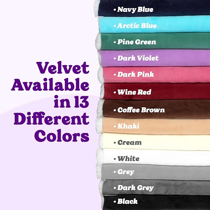 Ultra Soft 2.2 LBS (1kg) Chunky Yarn for Hand Knitting, Lush Velvet Fabric Tube Yarn to Make Handbags, Pillows, Blankets, Crafts (Dark Violet)