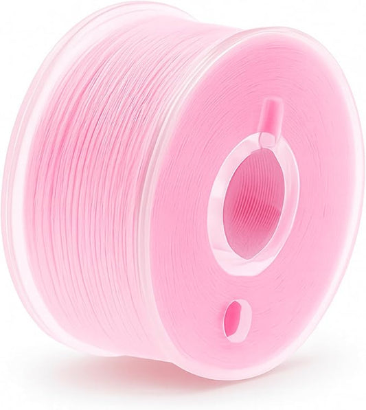 Mandala Crafts 144 Pink SA156 Prewound Bobbins for Singer Sewing Machine -15J SA156 Prefilled Bobbin Thread for Brother Sewing Machine and Embroidery