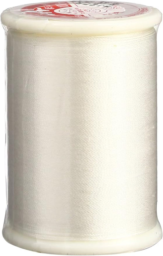 Superior Threads Tire Silk #50 3-Ply 50-Weight High Sheen Silk Embroidery Quilting Sewing Thread - 109 Yard Spool (#403 Natural)