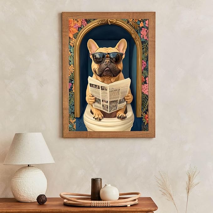 ARPADAMO Diamond Art Kits for Adults,5D Dog Diamond Painting DIY Animal Diamond Art Diamond Painting Kits for Adult,Round Full Drill Diamonds, Diamond Art Kits for Home Decor-12x16inch