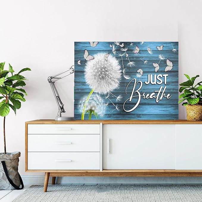 Meothan 5D Dandelion Diamond Art Kits for Adults DIY Dandelion Butterfly Diamond Painting Kits for Adults, Full Round Rhinestone Crafts Gem Art Painting with Diamond for Home Wall Decor 12x16 incn