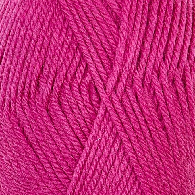 100% Pure Wool Yarn Superwash Set of 3 Skeins (150 Grams) DK Weight - Sourced Directly from Peru - Heavenly Soft and Perfect for Knitting and Crocheting (Hot Pink)