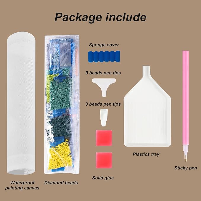 hill froeistung Mouse Diamond Art Painting Kits for Adults, Flower Diamond Art for Beginners, 5D DIY Full Drill Round Gem Art Craft Home Wall Decor Gift 12x12 inch