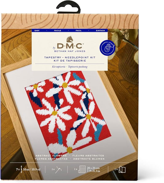 DMC Tapestry kit - Abstract Flowers