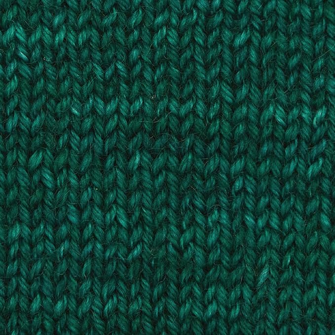 KnitPro Symfonie Fingering Weight Hand Dyed Semi-Solid Yarn Skein | Extra Fine Merino Wool & Polyamide Blend for Knitting & Crocheting, Oeko-TEX Certified 400m, 100g | Terra Deep Emerald