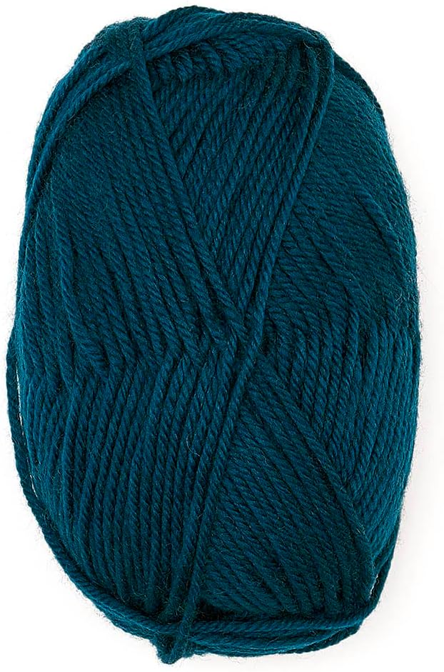 100% Pure Wool Yarn Superwash Set of 3 Skeins (150 Grams) DK Weight - Sourced Directly from Peru - Heavenly Soft and Perfect for Knitting and Crocheting (Turquoise Green)