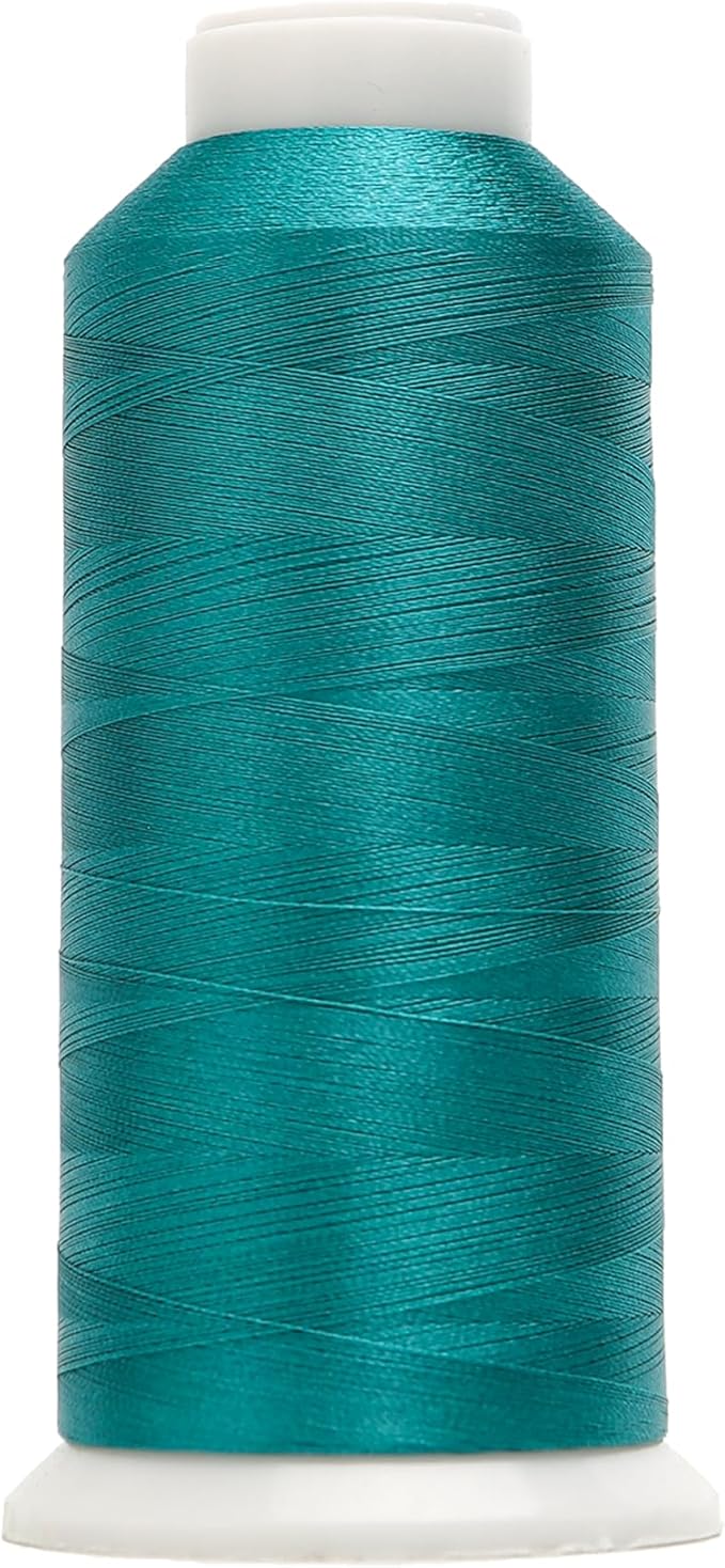 High Tenacity Polyester Embroidery Machine Thread 40WT(120D/2) 4000M Per Spool for Commercial and Domestic Embroidery Machine (Tree Frog-1685)