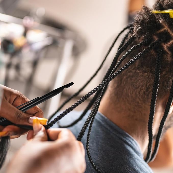 Housoutil Dual Ended Interlocking Dreadlock Tool Braid Braiding Crochet Hook for Hair Styling and Loc Maintenance