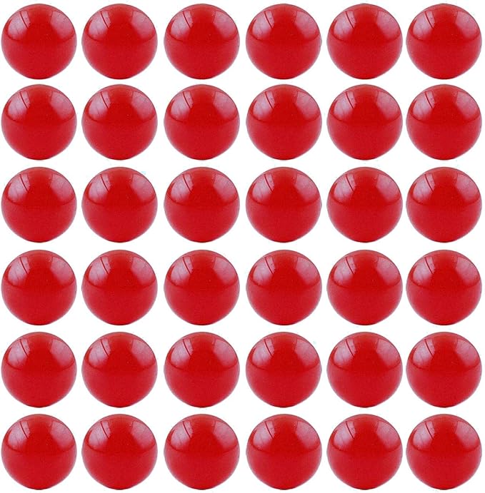 Natural Stone Beads 100pcs 10mm Red Agate Jade Round Genuine Real Stone Beading Loose Gemstone Hole Size 1mm DIY Smooth Beads for Bracelet Necklace Earrings Jewelry Making (Red Agate, 10mm)