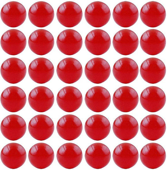 Natural Stone Beads 100pcs 10mm Red Agate Jade Round Genuine Real Stone Beading Loose Gemstone Hole Size 1mm DIY Smooth Beads for Bracelet Necklace Earrings Jewelry Making (Red Agate, 10mm)