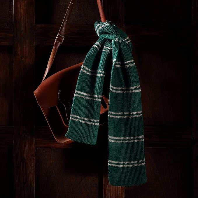 Eaglemoss Hero Collector Hogwarts Slytherin House Scarf | Wizarding World Knitting Kits | Model Replica