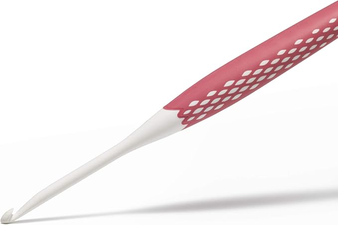 Prym Crochet Hook G, Size G6/4mm, Rubber handle