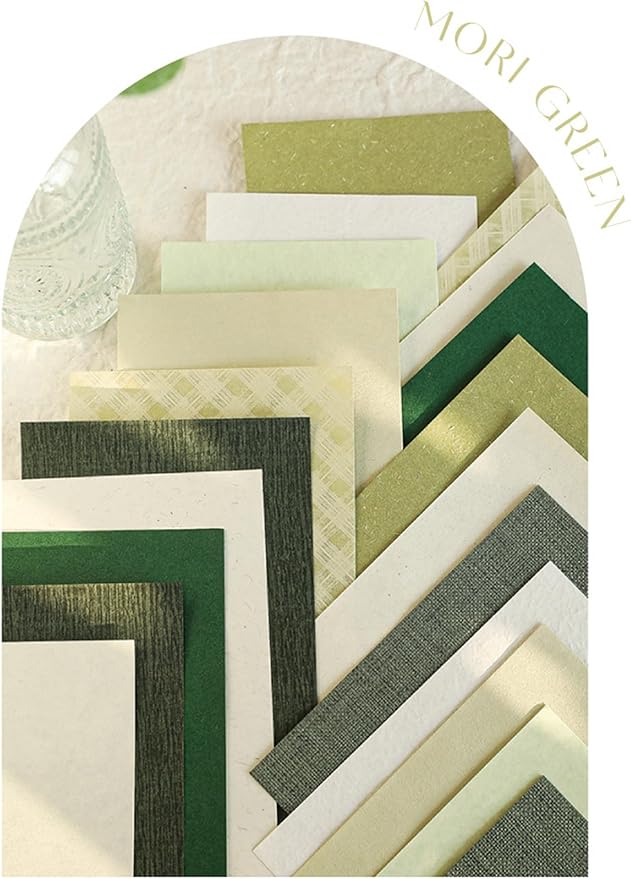 VIVIQUEN 80 Sheets Vintage Scrapbook Paper and Embossed Textured Set - 4 Pack Mixed Special Paper for Scrapbooking Planner Bullet Junk Journal Supplies Collage Card Embellishment A6 Size