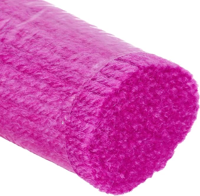 PATIKIL 10 Rolls Latch Hook Yarn, Latch Hook Kit Yarn Precut Rugs Making Crochet Bundles for Rug Adults Beginners Tapestry DIY Craft, Hot Pink