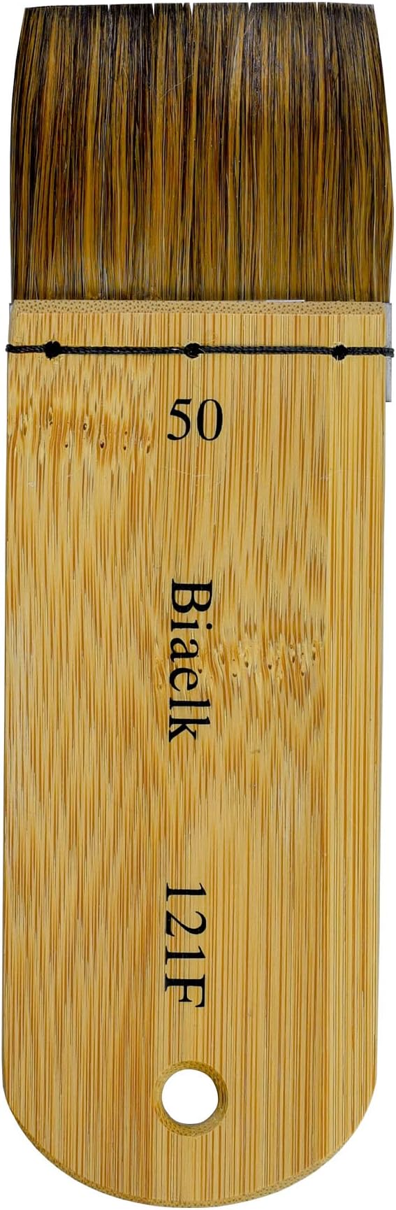 Watercolor Hake Brush Professional,Biaelk 4PCS Bamboo Short Handle Squirrel Mix Hair Paint Brushes Set Size20,Size30,Size40,Size50 Hake Brush Art Supply Artist for Watercolor Face Painting