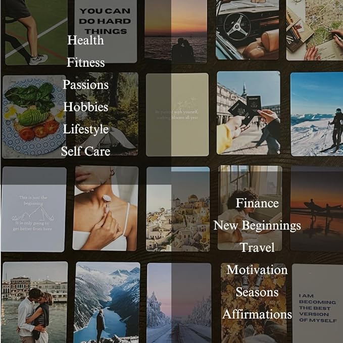 Daily Dopamine 2026 Vision Board Kit - Vision Board Kit Supplies, Collage Images, Dream Board, & Mood Board - 150 Vision Board Images and Inspiring Quotes - Affirmation Cards & Goal-Setting