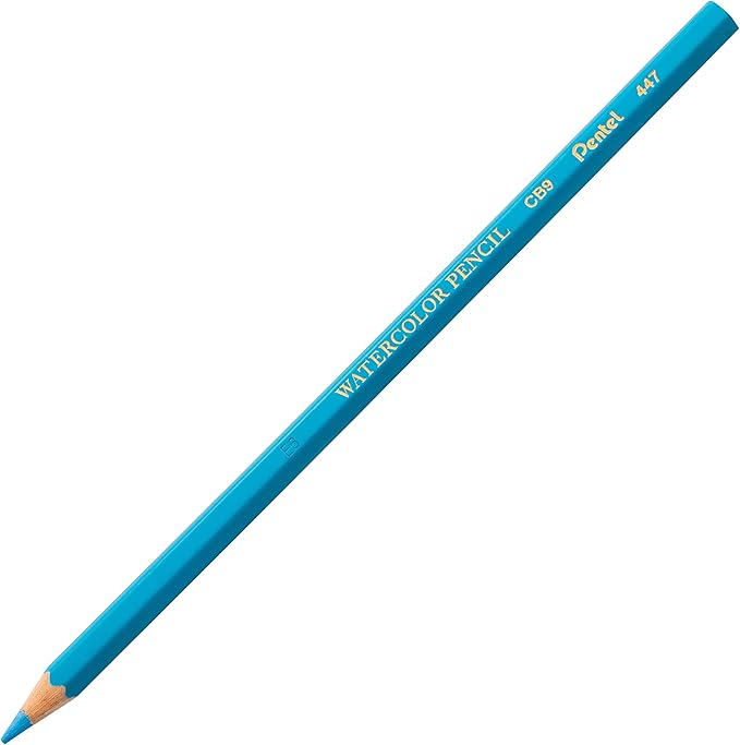 Pentel Arts Watercolor Pencil Set, 12 Color Set (CB9-12)