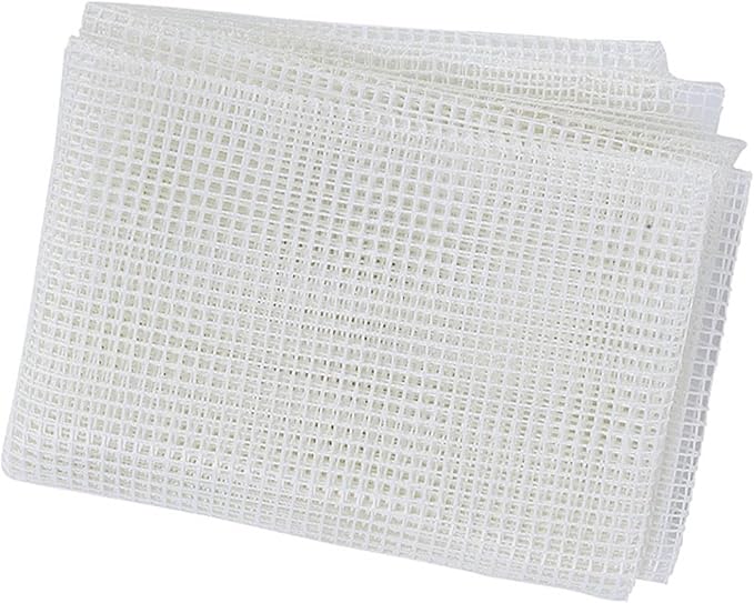Latch Hook Canvas Mesh, Rug Canvas for Making Rug Blank Rug Hooking Mesh Canvas Latch Hook Rug Making Carpet Tapestry Kit Tool for Embroidery Crafts Decoration, 150 * 100cm