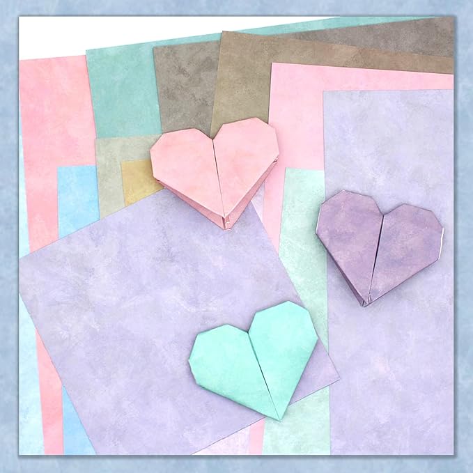24 Sheets Scrapbook Paper 12" Double-Sided Photo Backdrop Patterned Craft Paper 160gsm for Junk Journals Greeting Cards Album Decoration(Boho Design C)