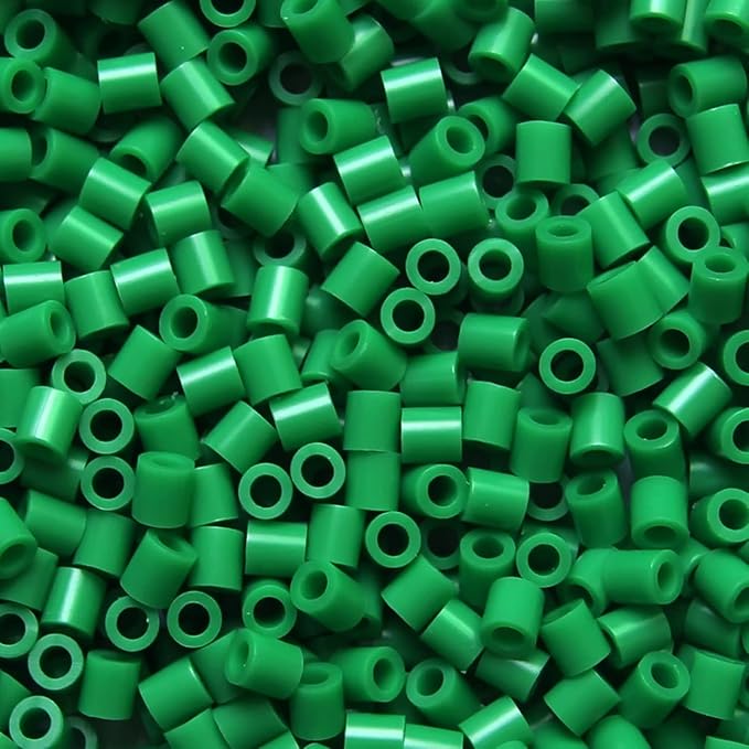 ARTKAL Fuse Beads 6000 Melty Beads Compatible 5 mm Perler and Hama Bead, Green, S20