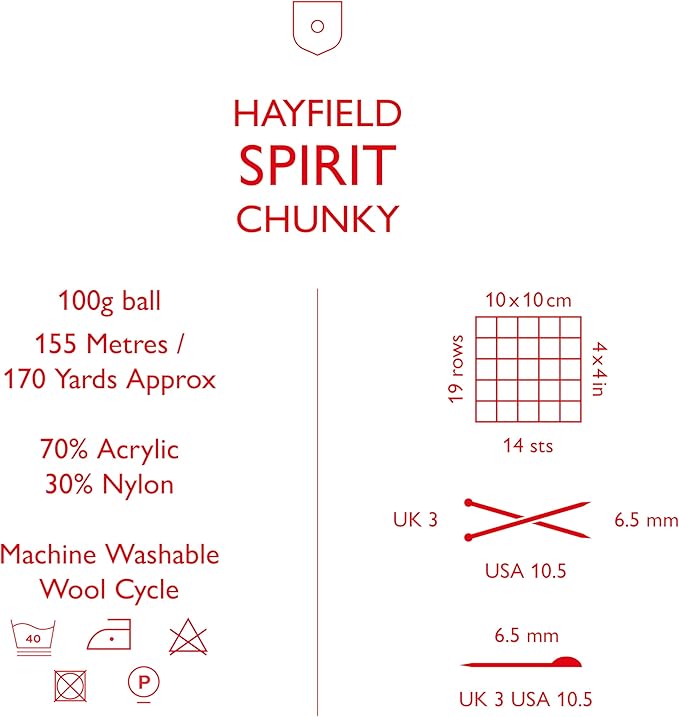 Hayfield Spirit Chunky - Mystery (407) - 100g
