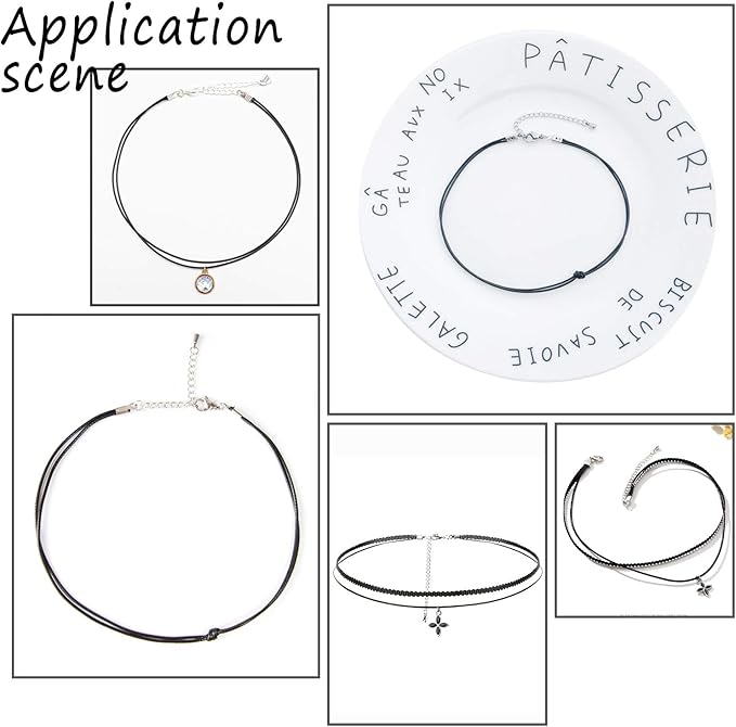 UNICRAFTALE About 36pcs 2 Styles Stainless Steel Cord Ends Column Leather End Caps 3.2~6mm Inner Diameter Cord End Terminators Cord Finding for Jewelry Making Kit, Stainless Steel Color