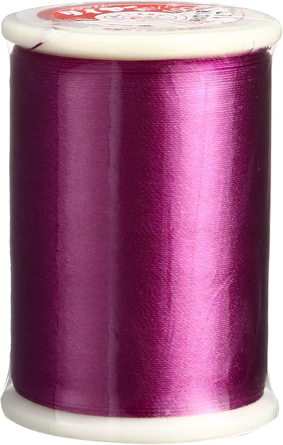Superior Threads Tire Silk #50 3-Ply 50-Weight High Sheen Silk Embroidery Quilting Sewing Thread - 109 Yard Spool (#143 Fuchsia)