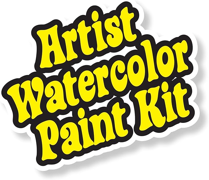 World's Smallest You Create Artist Watercolor Paint Kit | Miniature Creative Art Craft Set | Watercolor Painting for Kids and Adults
