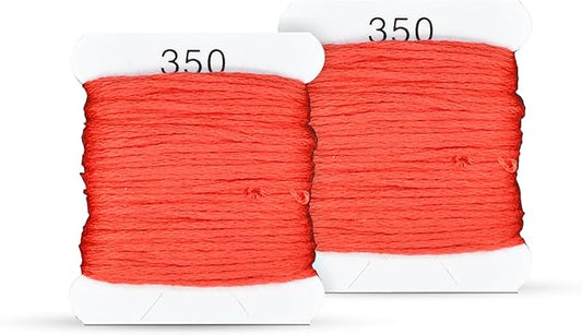 Embroidery Floss Kit and Refills - Cotton Threads - DMC Color Coding for Cross Stitch, String Crafts, Friendship Bracelets
