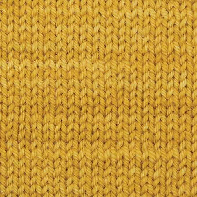 KnitPro Symfonie Fingering Weight Hand Dyed Semi-Solid Yarn Skein | Extra Fine Merino Wool & Polyamide Blend for Knitting & Crocheting, Oeko-TEX Certified 400m, 100g | Terra Turmeric