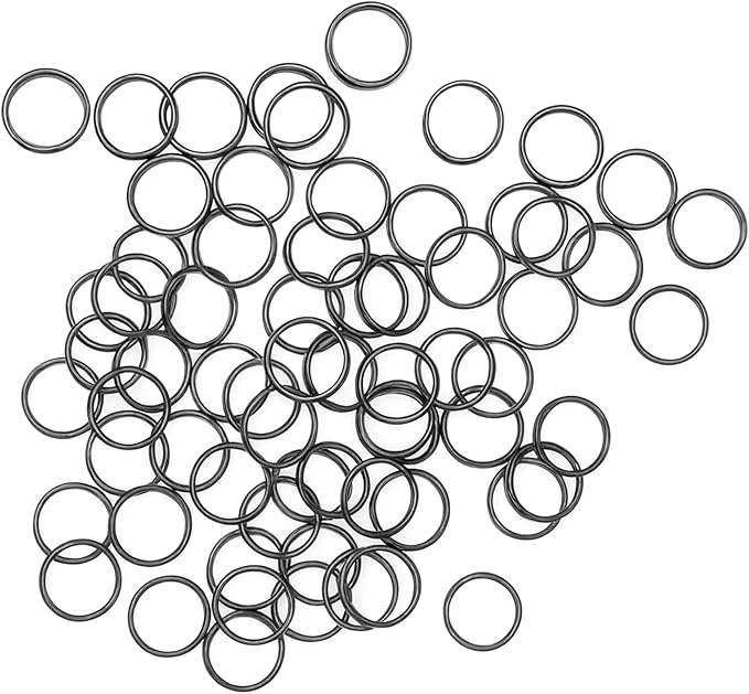 Mandala Crafts 10mm Gunmetal Stainless Steel Lobster Clasps for Jewelry Making - 50 PCs SS Lobster Claw Clasps with Jump Rings Jewelry Findings Kit for Necklaces Bracelets Charms Fasteners