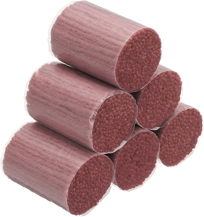 PATIKIL 20 Rolls Latch Hook Yarn, Latch Hook Kit Precut Rugs Yarn Making Crochet Bundles for Rug Adults Beginners Tapestry DIY Craft, Purple Pink