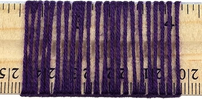10-Pack of Yonkey Monkey 500 Grams Yarn - 70% Rayon derived from Bamboo, 30% Cotton - Imported - Violet 9022